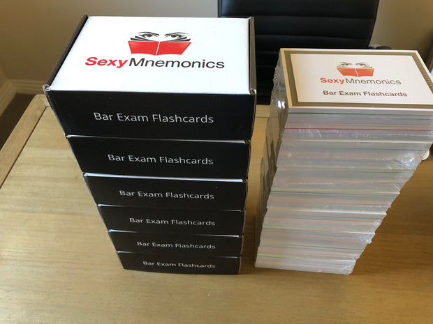 SexyMnemonics Law Flashcards - The Ten Pack